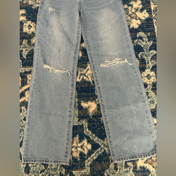 Edikted Lori High-Rise Wide Leg Jeans XS - Picture 8 of 9